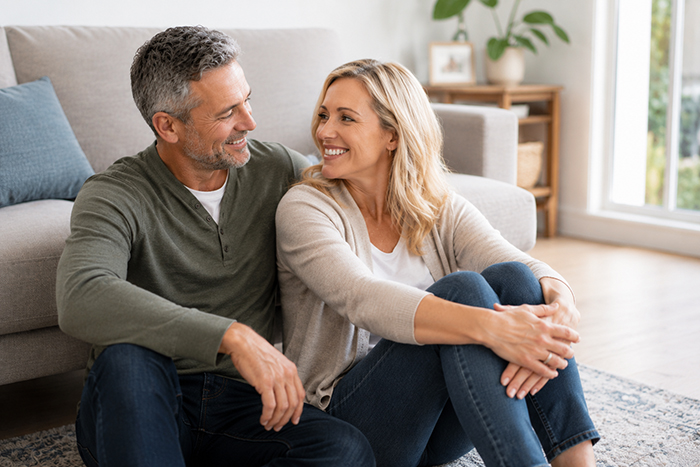 Active man over 50 enjoying life with better prostate health